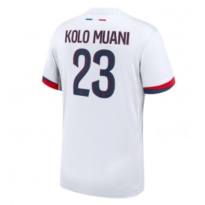 Paris Saint-Germain Randal Kolo Muani #23 Venkovní Dres 2024-25 Krátký Rukáv